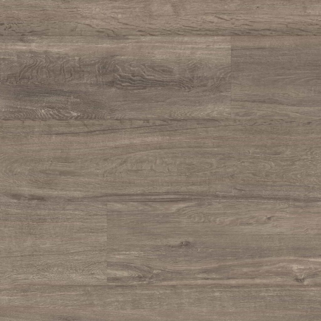 Mørkt planke lvt-gulv